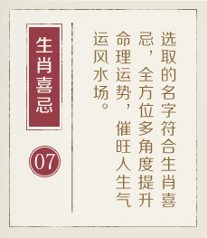 陇南起名流程七
